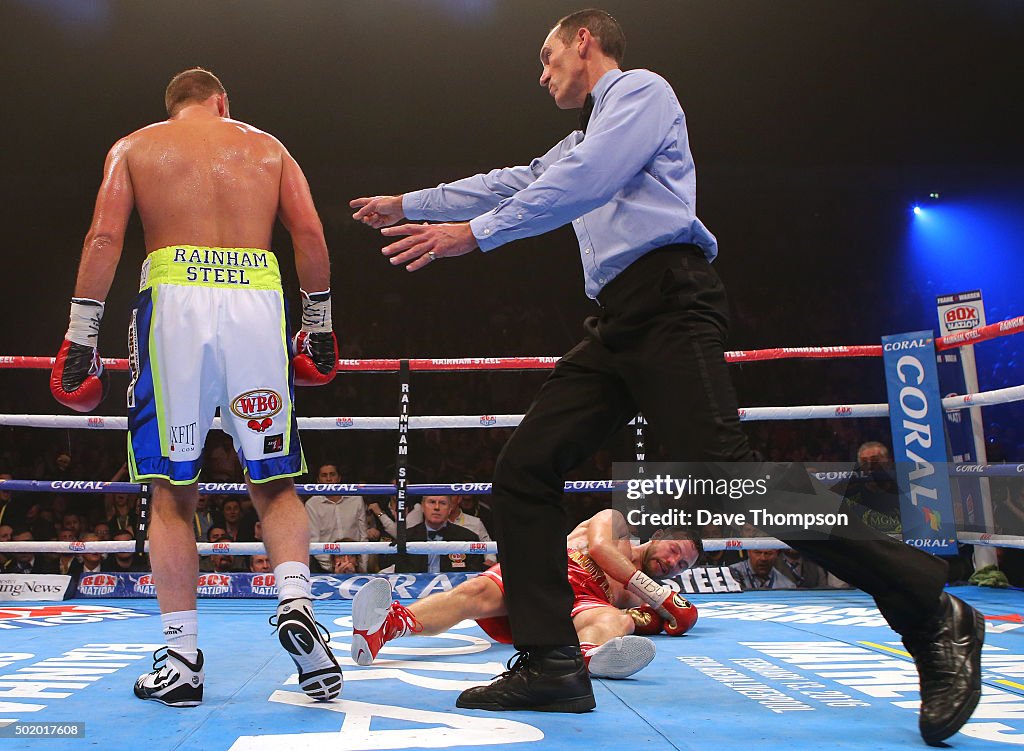 Boxing at Manchester Arena