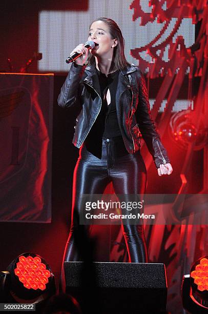 Chloe Angelides performs onstage during 93.3 FLZ's Jingle Ball 2015 Presented by Capital One at Amalie Arena on December 19, 2015 in Tampa Bay, Fla.