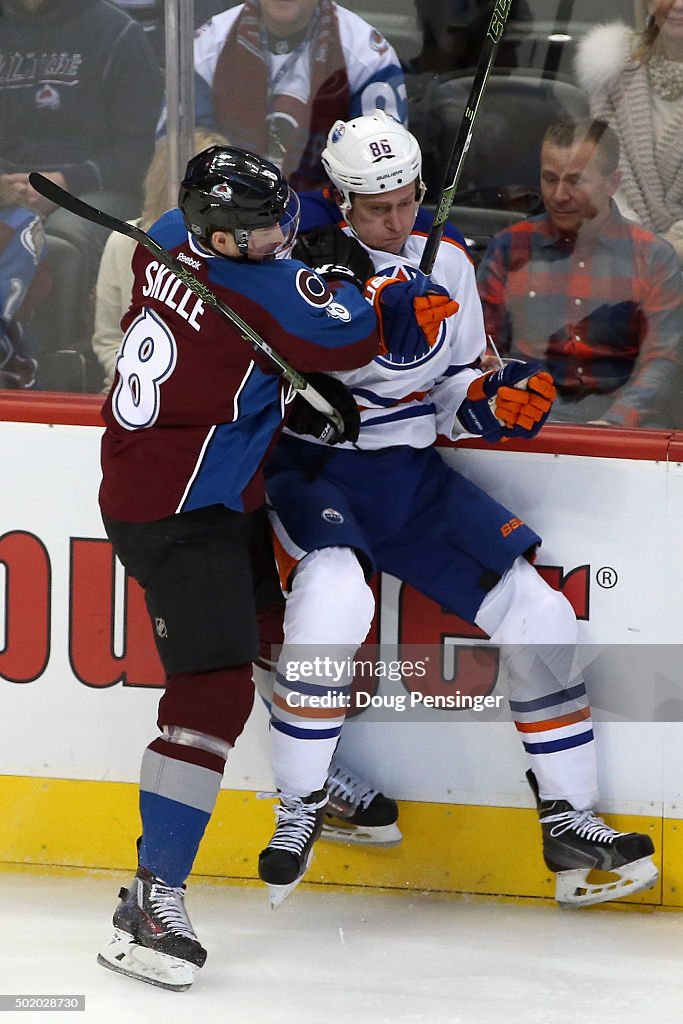 Edmonton Oilers v Colorado Avalanche