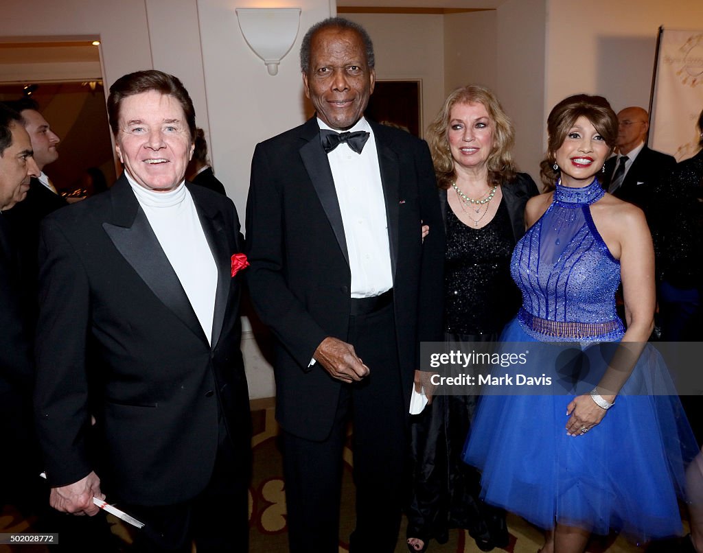Singer Bobby Sherman, actor Sidney Poitier, Joanna Shimkus, and... News
