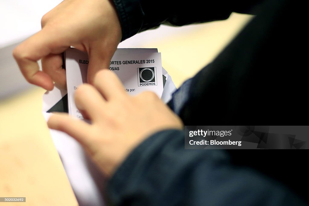 Voting Day In Spanish General Election