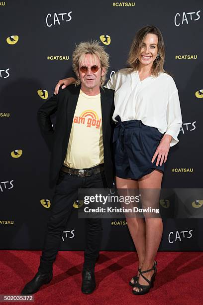 Brian Mannix arrives ahead of CATS Opening Night at Regent Theatre on December 20, 2015 in Melbourne, Australia.