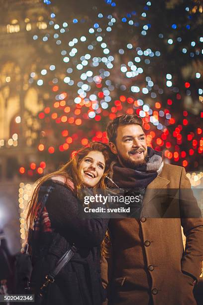 férias de natal - vienna city hall - fotografias e filmes do acervo