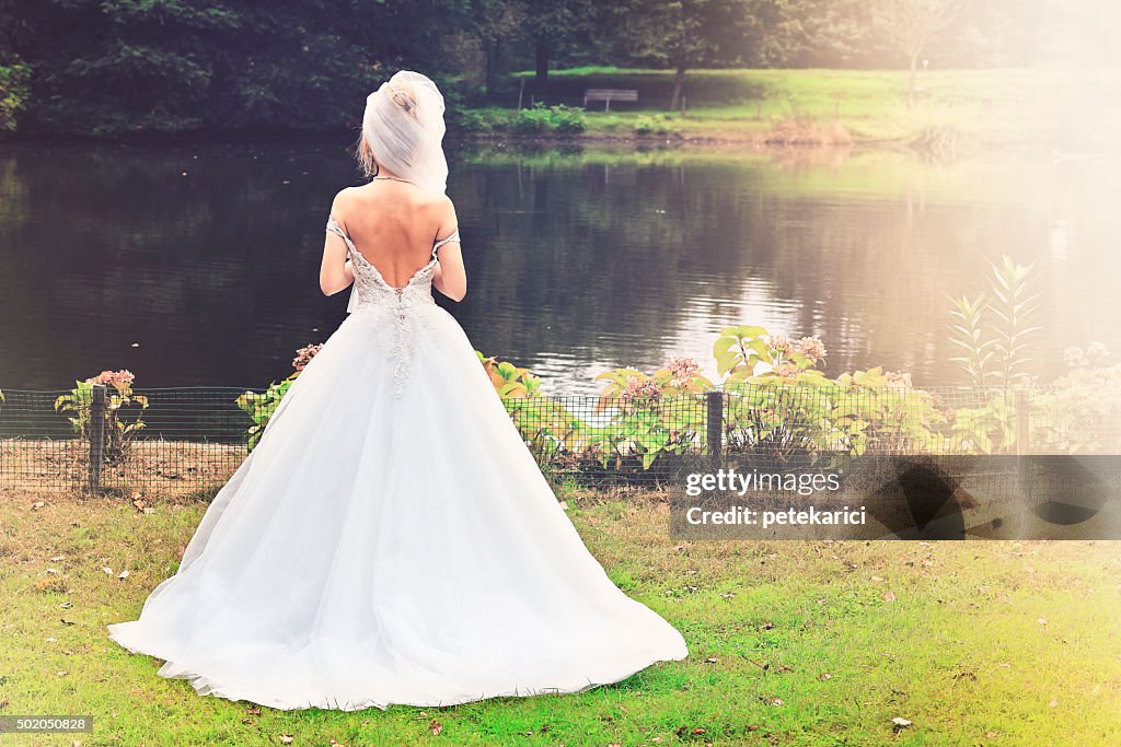 Back of Bride