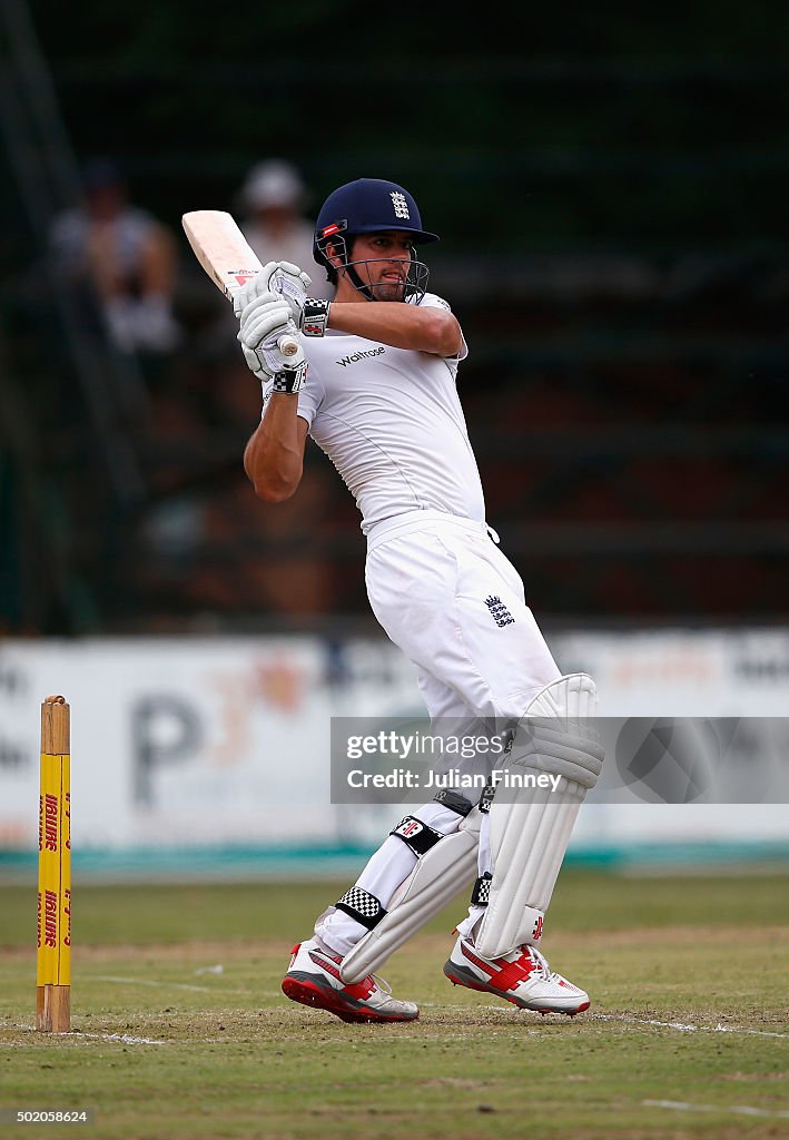 South Africa A v England - Tour Match: Day One