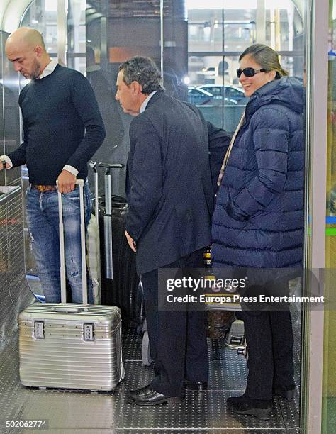 Chabeli Iglesias is seen on December 2, 2015 in Madrid, Spain.