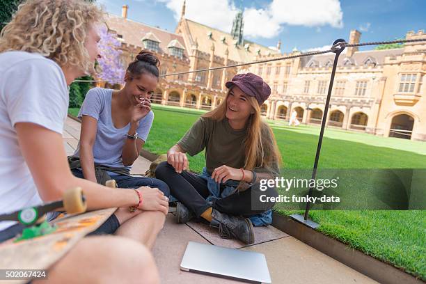 australian university students - universitetet i sydney bildbanksfoton och bilder