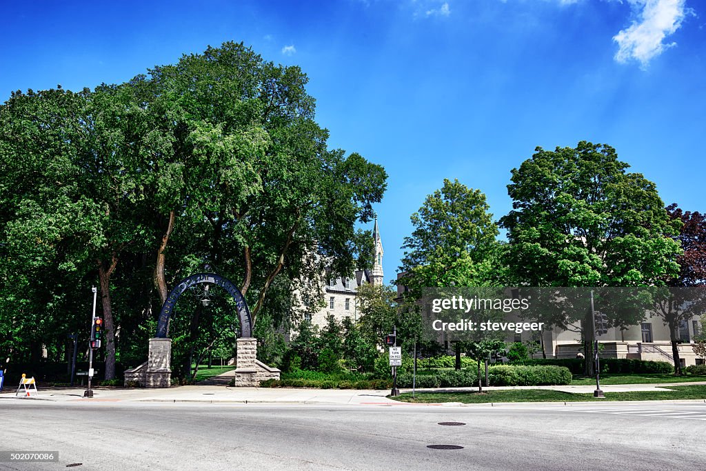 Weber Arch, Northwestern University, Evanston, Illinois