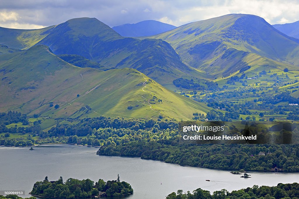 Newlands Valley and Catbells from Latrigg