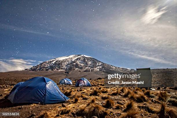 kilimanjaro, africa - mount meru stock pictures, royalty-free photos & images