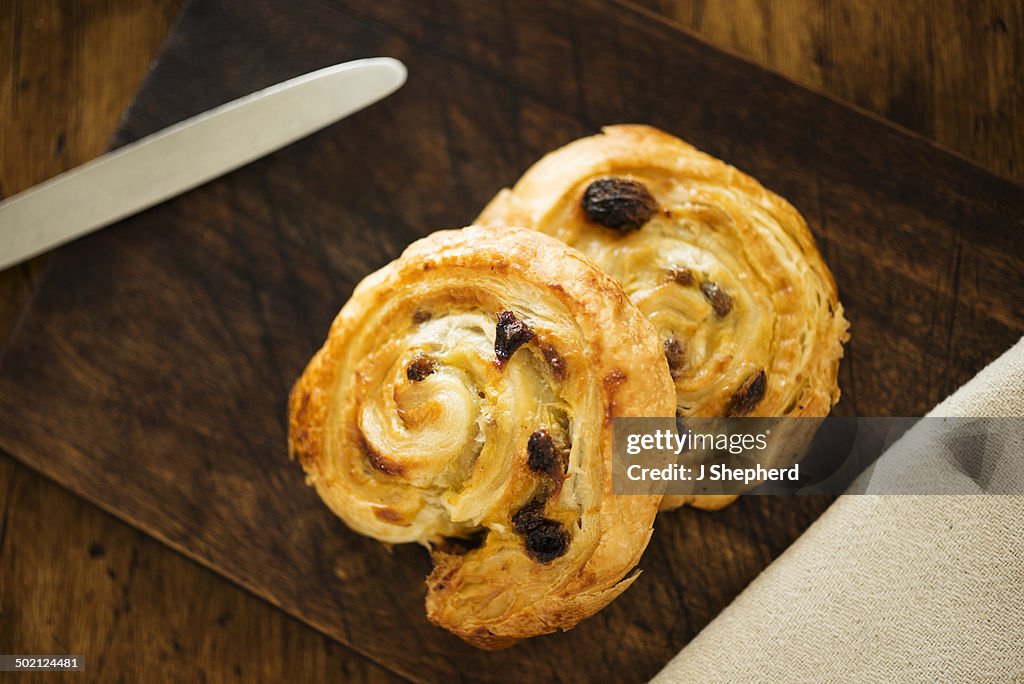 Pain au raisin