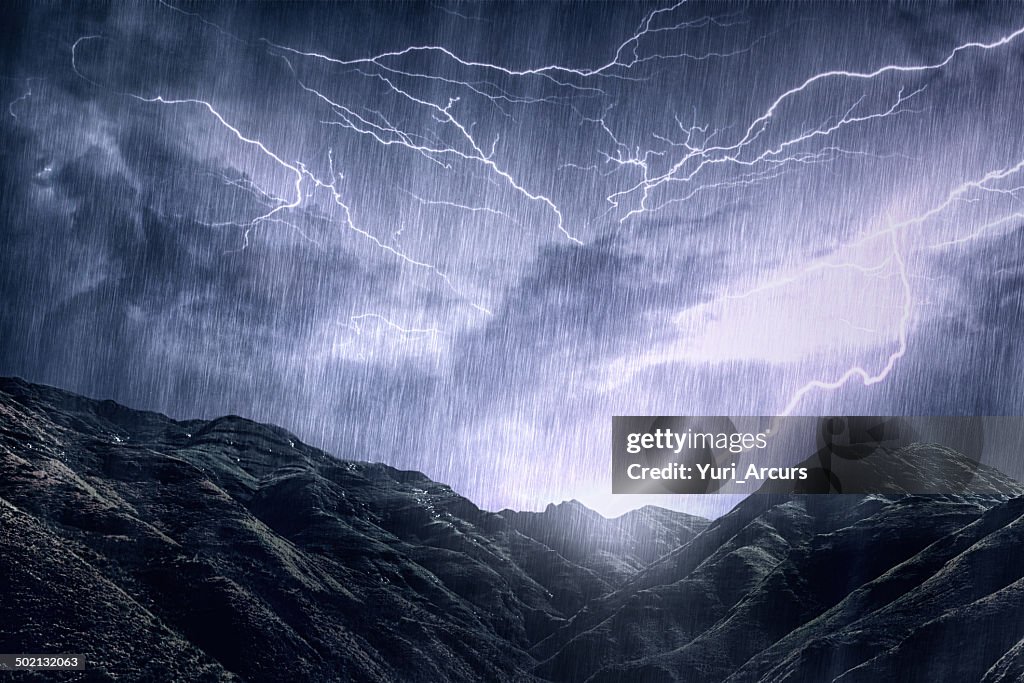 Mother Nature unleashes her rage