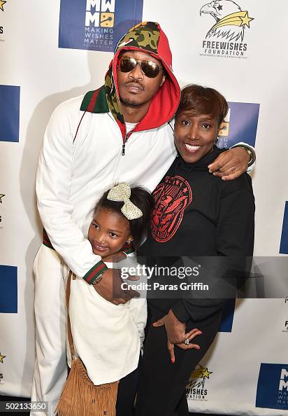 Future The Rapper Parents Rapper Future and his mother Stephanie Jester attend Freewishes ...