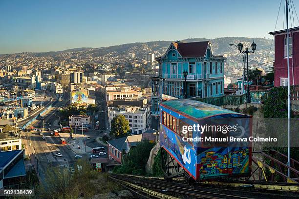 Fedicular Valparaiso Funicular Photos and Premium High Res Pictures - Getty Images