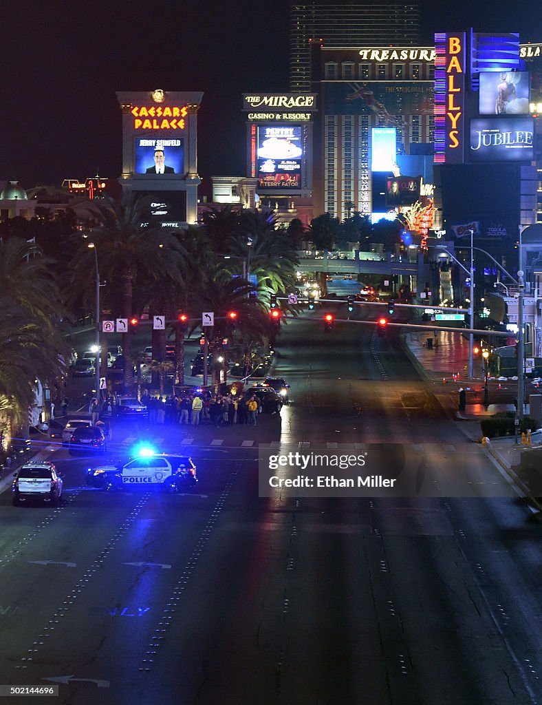 Dozens Injured As Car Plows Into Pedestrians On Las Vegas Strip