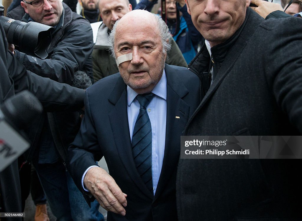 FIFA President, Sepp Blatter Press Conference