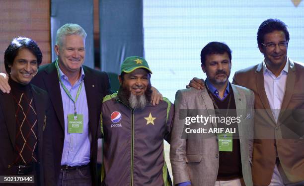 Pakistan Rameez Raja 123 Rameez Raja Photos & High Res Pictures - Getty Images