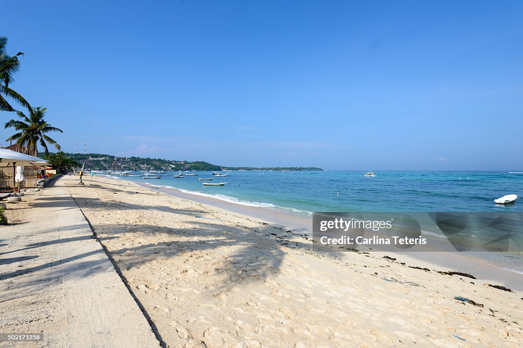 Beach shoreline