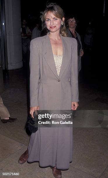 Karen Witter attends Women in Film Crystal Awards on June 10, 1994 at the Beverly Hilton Hotel in Beverly Hills, California.