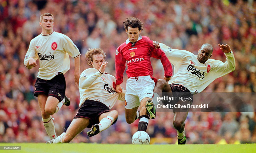 Ryan Giggs Manchester United v Liverpool  Premier League 1996