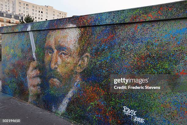 The Rosa Parks Wall which consists of a huge street art mural 450 meters long made by iconic street-artist team composed of 4 women Bastardilla,...