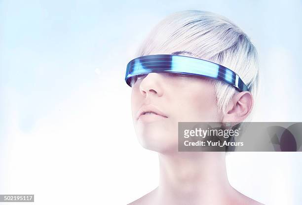 vous imaginez l'avenir - casques réalité virtuelle photos et images de collection
