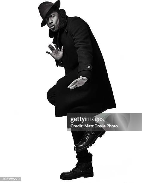 Entertainer Nick Cannon is photographed for Back Stage on November 9 in New York City. PUBLISHED IMAGE