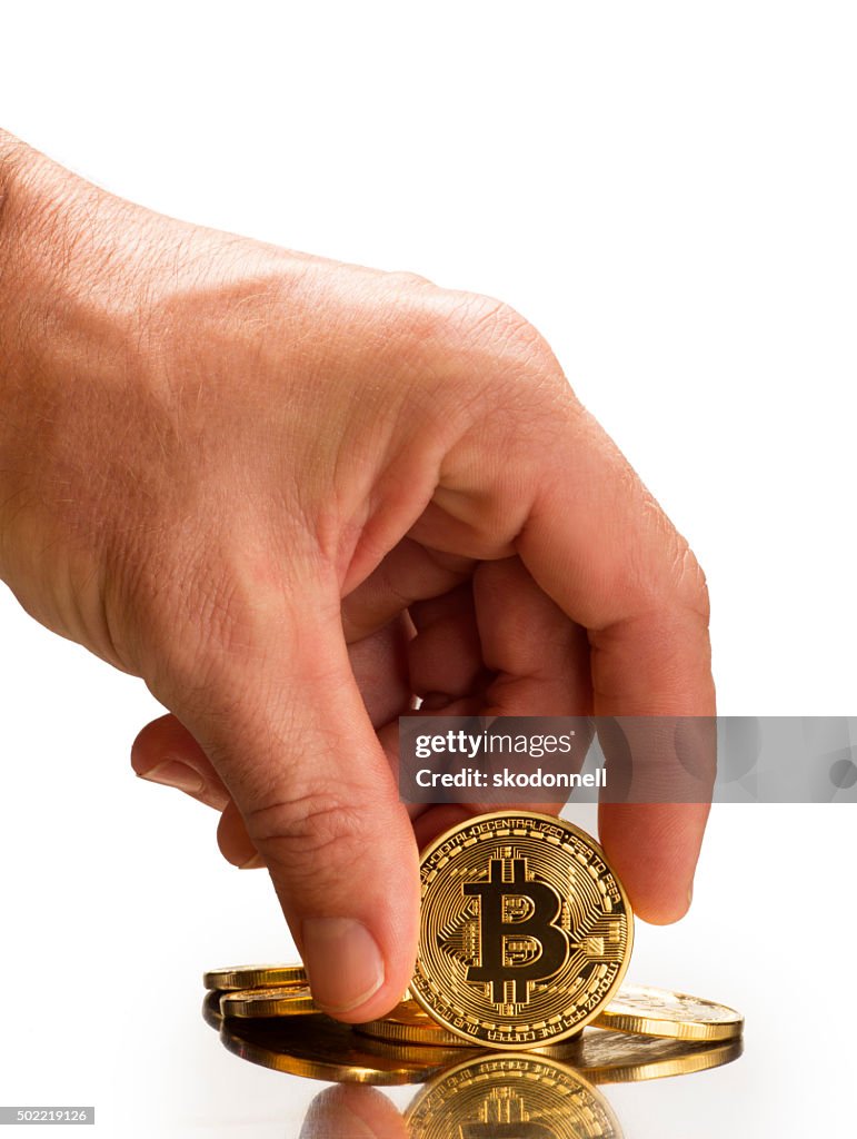 Bitcoin on White