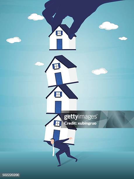 house - lagermitarbeiter stock-grafiken, -clipart, -cartoons und -symbole