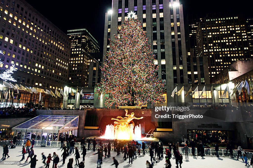 Albero di Natale del Rockefeller Center di New York City