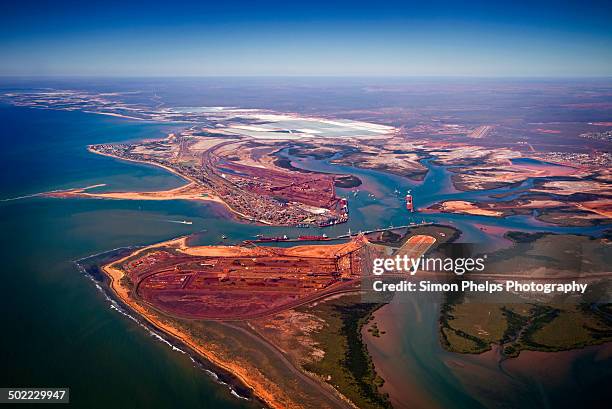 port hedland - port hedland foto e immagini stock