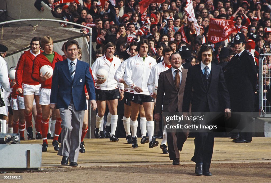1978 League Cup Final Wembley Stadium Notts Forest v Liverpool