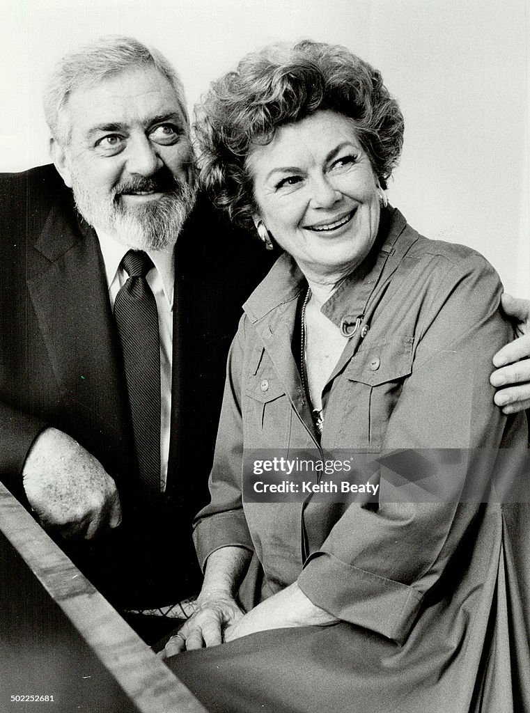 Perry Mason returns: Raymond Burr and Barbara Hale, above, on the set of the original Perry Mason se