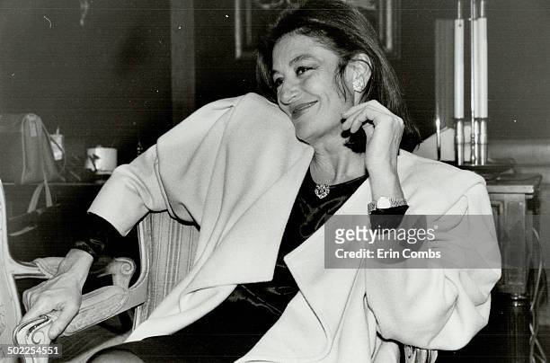 Anouk Aimee: Star of A Man And A Woman and its sequel was recently in Toronto to promote Ungaro clothing.