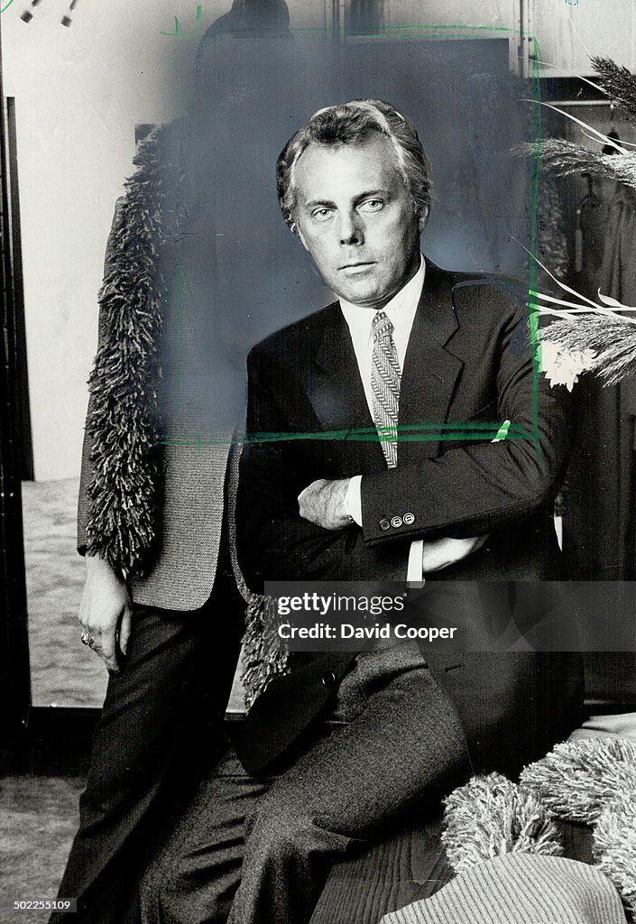 Giorgio Armani. King of the blazer