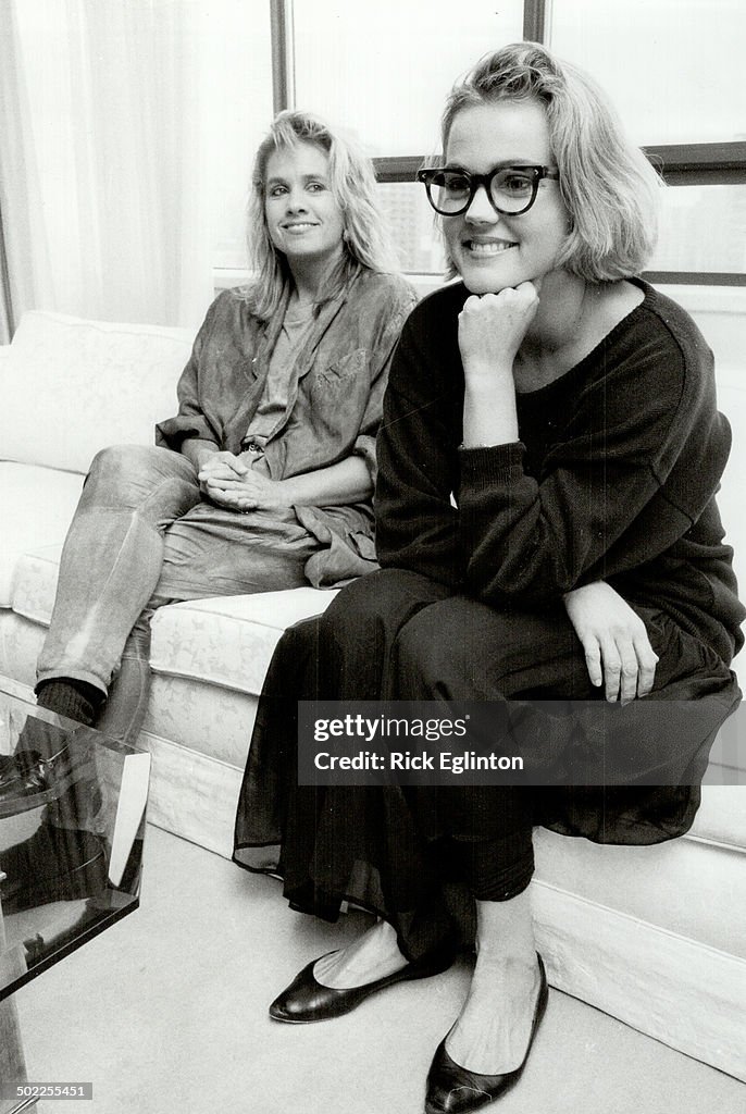 California Carlisle: Belinda Carlisle, right, and songwriting partner Charlotte Caffey recently stop