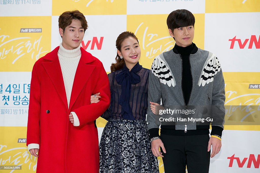 TvN Drama "Cheese In The Trap" Press Conference In Seoul