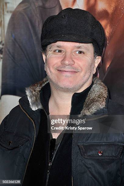 Olivier Dahan attends the 'Je Compte Sur Vous' Paris Premiere at Cinema Publicis on December 21, 2015 in Paris, France.