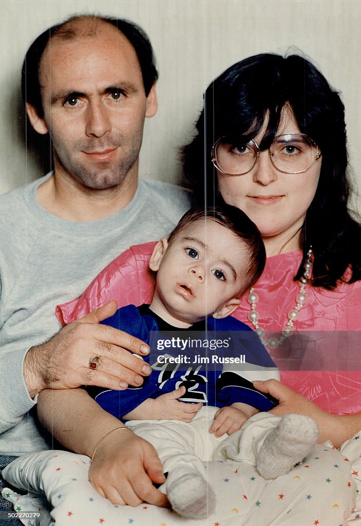 Personal mission: Theresa and Paul Ciaravella are shown with their son Paul shortly before he died J