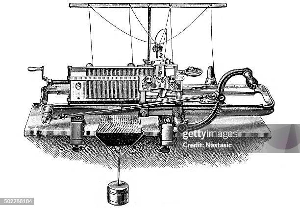 115 Vintage Knitting Machine Stock Photos, High-Res Pictures, and ...