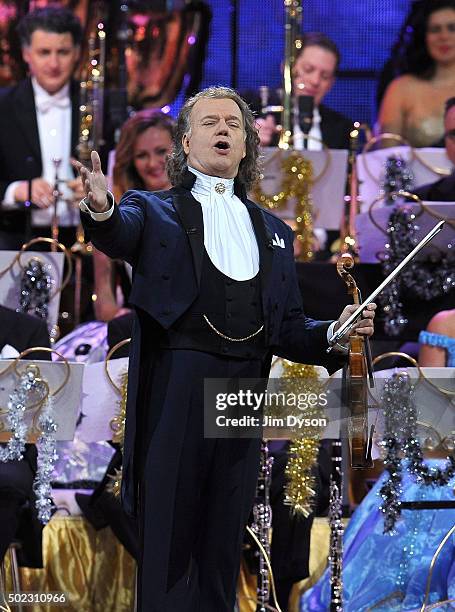 Andre Rieu England 87 Andre Rieu Performs At Wembley Arena In London Stock Photos, High ...