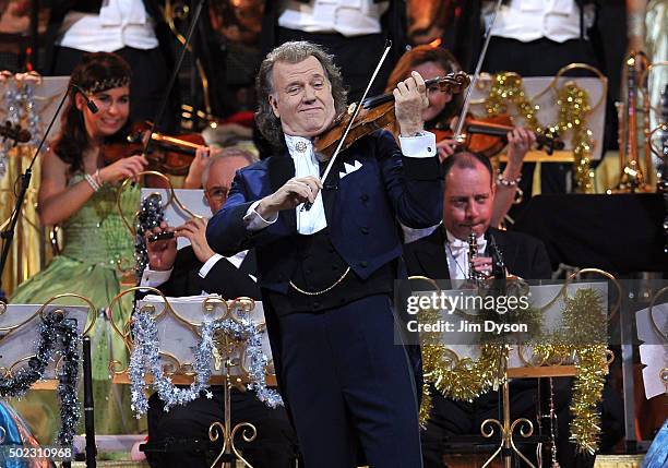 Andre Rieu England 87 Andre Rieu Performs At Wembley Arena In London Stock Photos, High ...