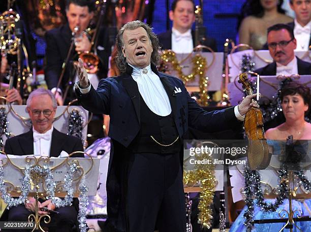 Andre Rieu England 79 Andre Rieu Performs At Wembley Arena In London Stock Photos, High ...