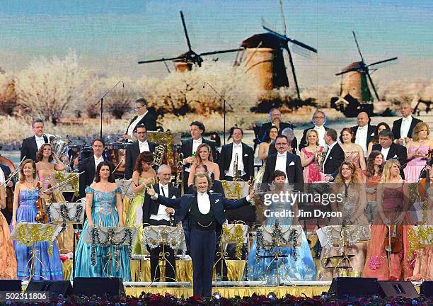 Andre Rieu England 87 Andre Rieu Performs At Wembley Arena In London Stock Photos, High ...