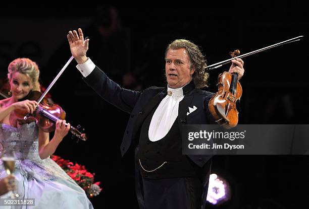 Andre Rieu England 87 Andre Rieu Performs At Wembley Arena In London Stock Photos, High ...