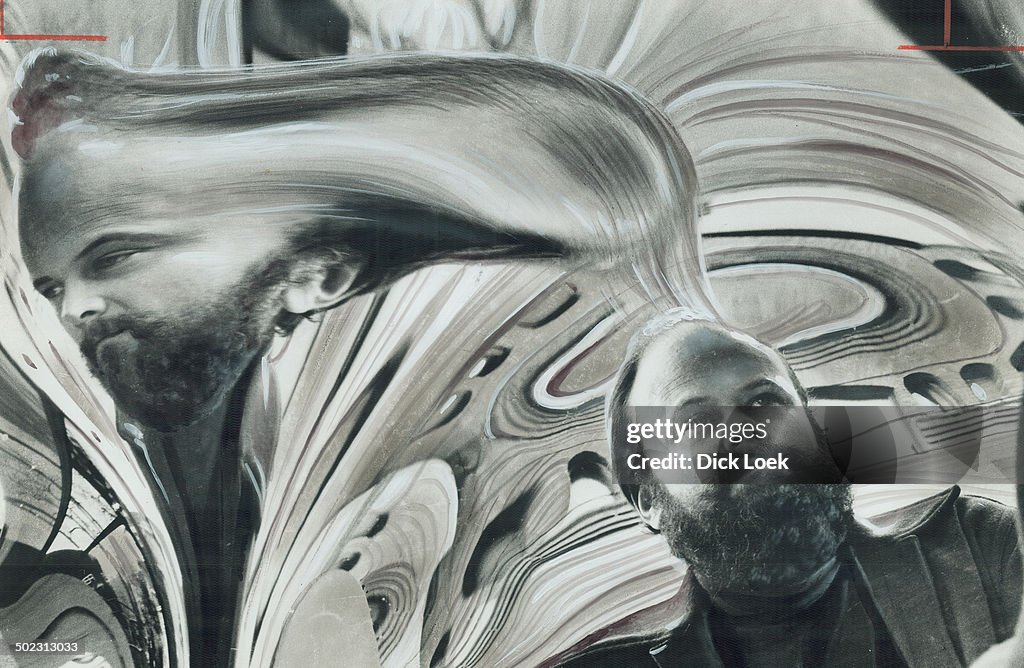 Distorted Decade A Distorted mirror image of artist Don Jean-Louis is one of his works ...