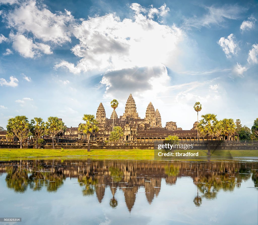 El templo de Angkor Wat en Camboya