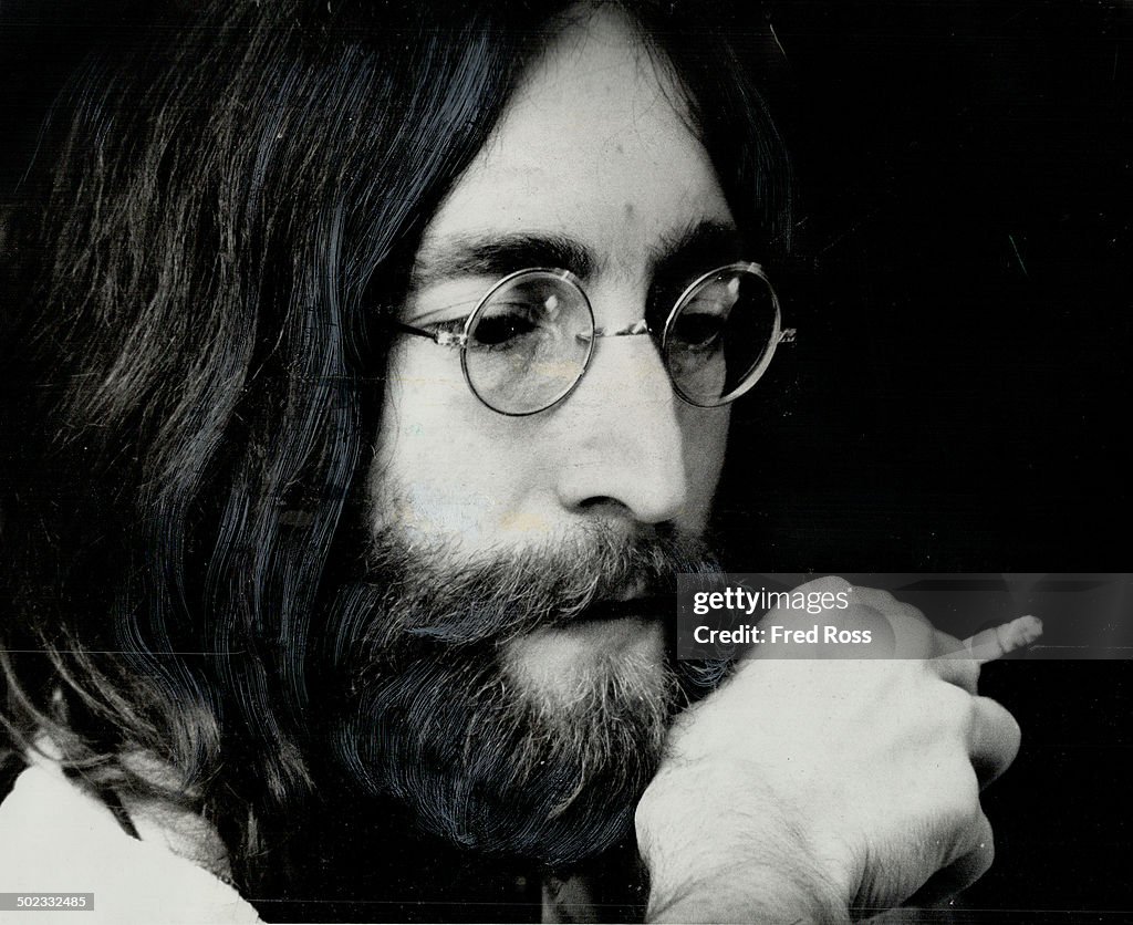 John Lennon. They don't see . . .