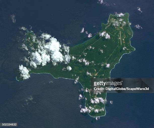27th, 2010: DigitalGlobe via Getty Images overview image Christmas Island, Australia. Christmas Island is a small island in the Indian Ocean, located...