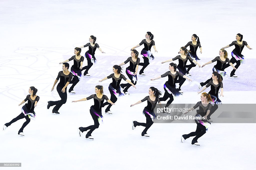 ISU Junior & Senior Grand Prix of Figure Skating Final 2015/2016 Final Barcelona - Day 3